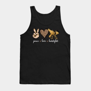 Peace Love Hairstylist Tank Top